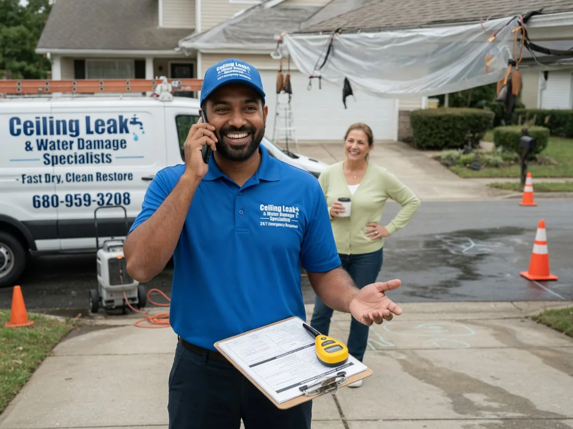 Ceiling Leak Cleanup Saint Gabriel, LA FAQs