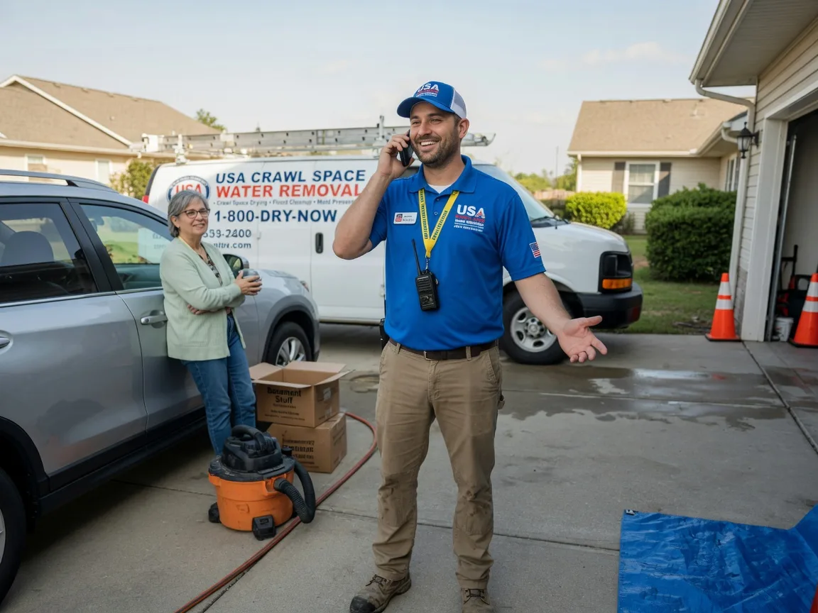 Crawl Space Water Removal Saint Gabriel, LA FAQs